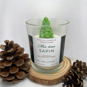 Bougie "Mon beau sapin"