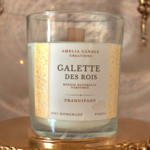 Bougie "Galette des rois"