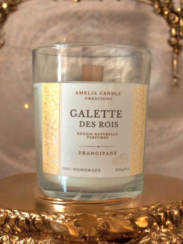 Bougie "Galette des rois"